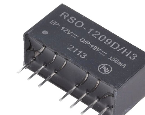 Convertitore 1w uin - dc/dc;, 1w;