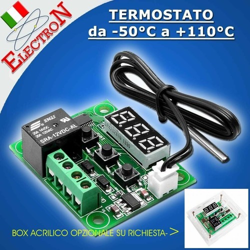 W1209 termostato digitale o - 5v,