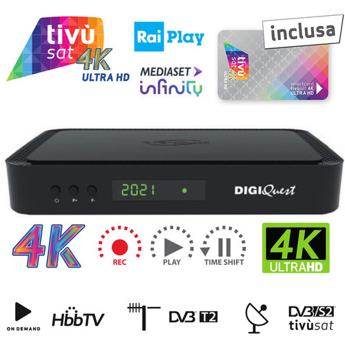 Decoder combo tivùsat ultra - tivùsat,