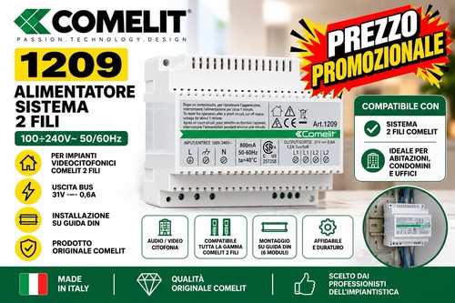 Alimentatore fili comelit - alimentatore,