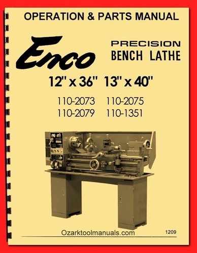 Tornio metallo enco 12x36 - metallo,