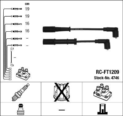 Ngk 4746 kit - 4746,